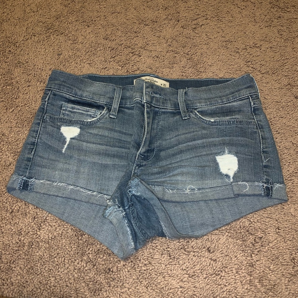 A&F jean shorts